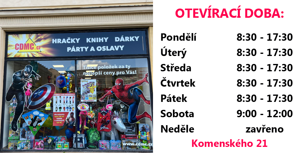 banner foto otevírací doba jablonec nove komenskeho
